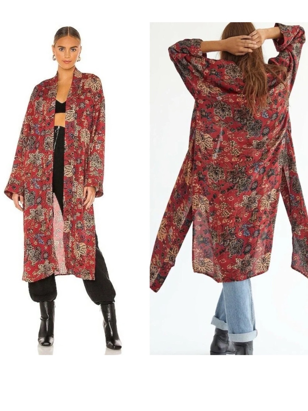 Free People Play It Cool Kimono